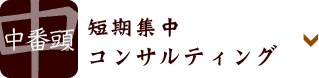 中番頭短期集中コンサルティング